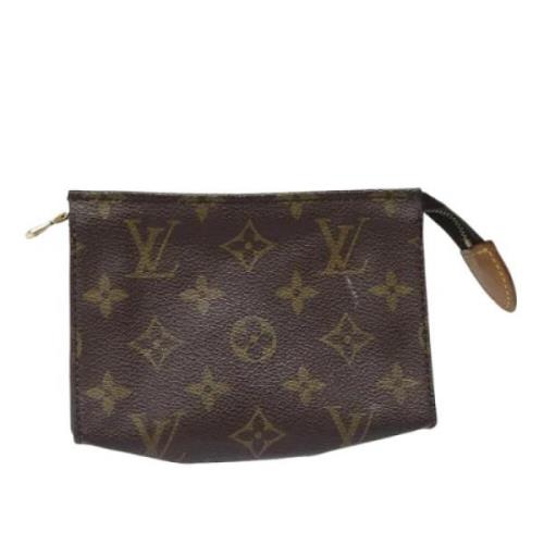 Louis Vuitton Vintage Pre-owned Canvas necessrer Brown, Dam