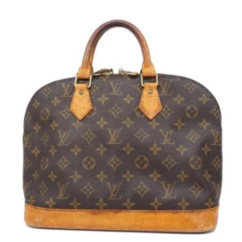 Louis Vuitton Vintage Pre-owned Tyg louis-vuitton-vskor Brown, Dam