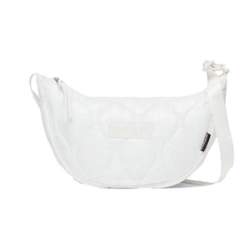 Napapijri Crossbody-väska med dragkedja White, Dam