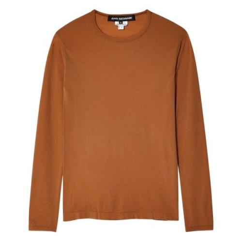 Junya Watanabe Kamelbrun Långärmad T-shirt Brown, Dam