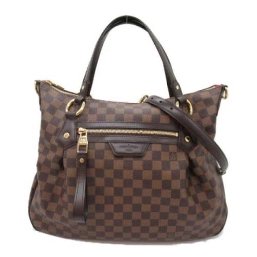 Louis Vuitton Vintage Pre-owned Canvas louis-vuitton-vskor Brown, Dam