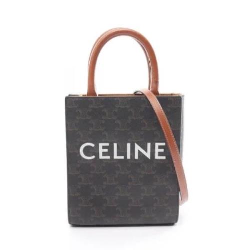 Celine Vintage Pre-owned Plast celine-vskor Brown, Dam