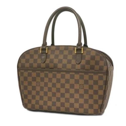 Louis Vuitton Vintage Pre-owned Tyg louis-vuitton-vskor Brown, Dam