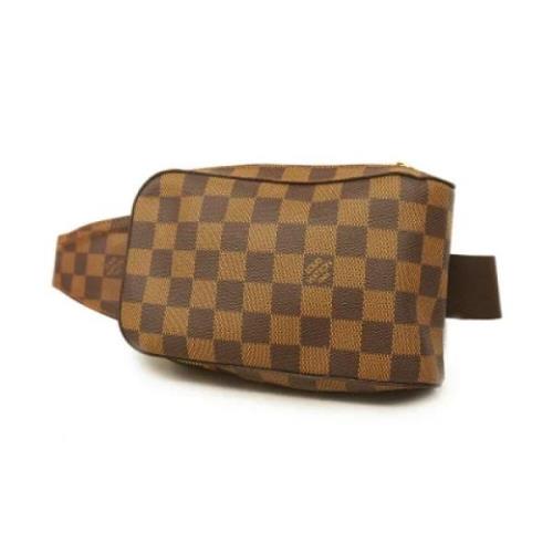 Louis Vuitton Vintage Pre-owned Tyg louis-vuitton-vskor Brown, Dam