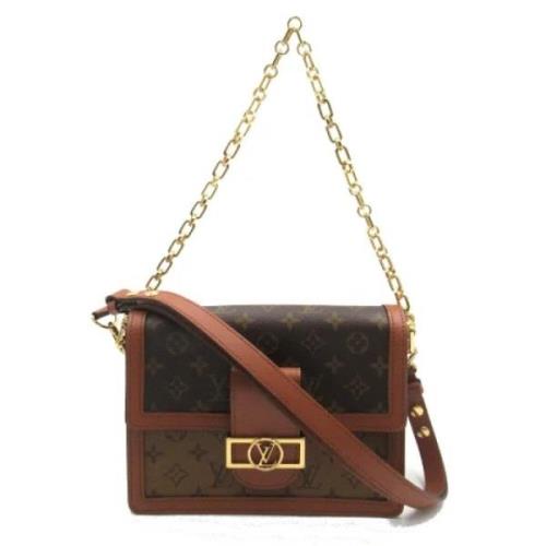 Louis Vuitton Vintage Pre-owned Canvas louis-vuitton-vskor Brown, Dam