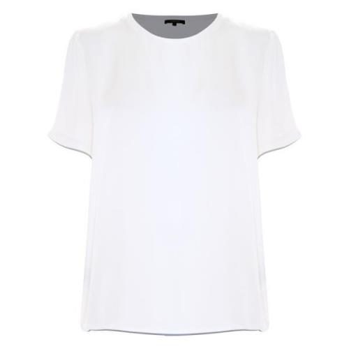 Kocca Mjuk passform mångsidig T-shirt White, Dam