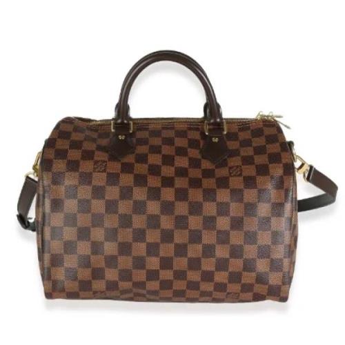 Louis Vuitton Vintage Pre-owned Canvas louis-vuitton-vskor Brown, Dam