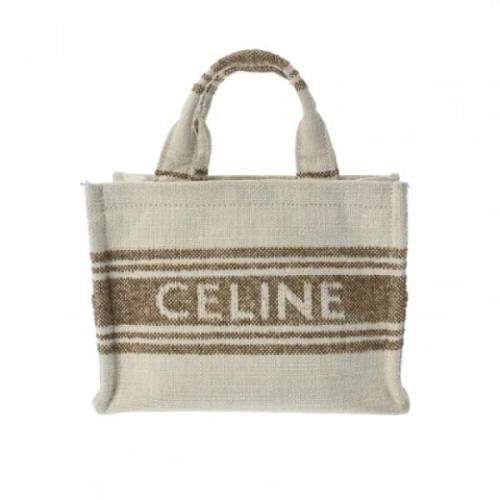 Celine Vintage Pre-owned Canvas celine-vskor Beige, Dam