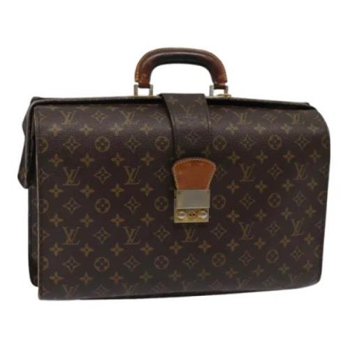 Louis Vuitton Vintage Pre-owned Canvas portfljer Brown, Dam