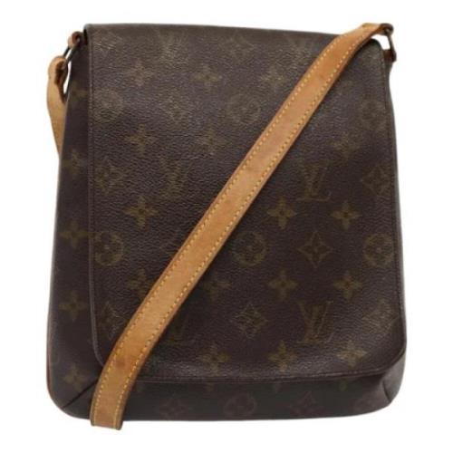 Louis Vuitton Vintage Pre-owned Canvas louis-vuitton-vskor Brown, Dam