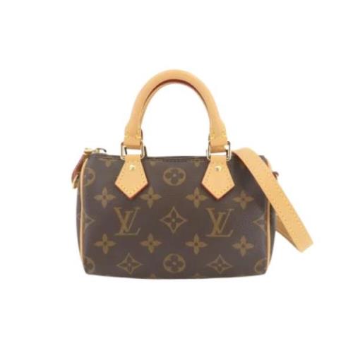 Louis Vuitton Vintage Pre-owned Tyg louis-vuitton-vskor Brown, Dam