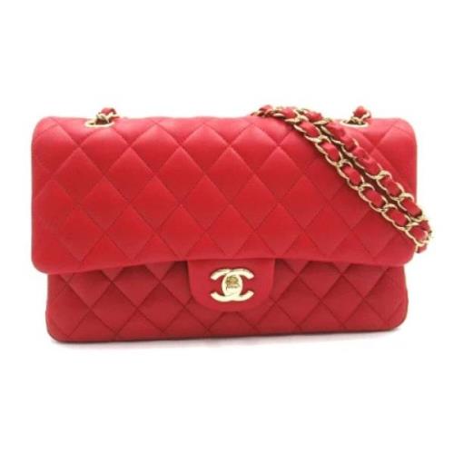 Chanel Vintage Pre-owned Laeder chanel-vskor Red, Dam