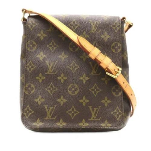 Louis Vuitton Vintage Pre-owned Canvas louis-vuitton-vskor Brown, Dam