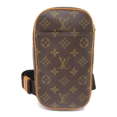 Louis Vuitton Vintage Pre-owned Canvas louis-vuitton-vskor Brown, Dam