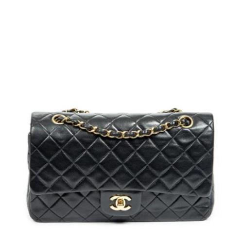 Chanel Vintage Pre-owned Laeder axelremsvskor Black, Dam