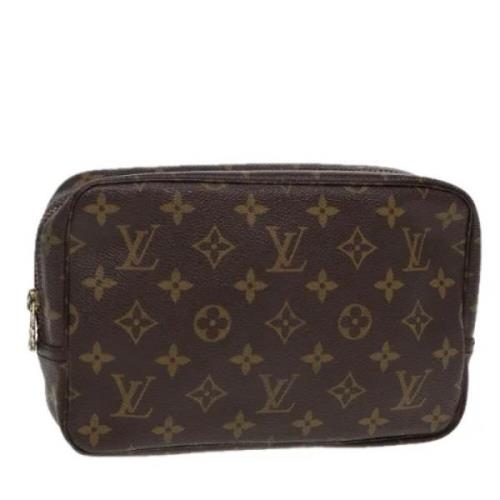 Louis Vuitton Vintage Pre-owned Canvas kuvertvskor Brown, Dam