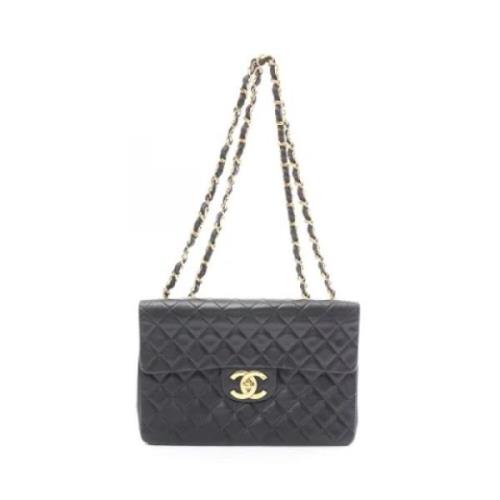 Chanel Vintage Pre-owned Laeder chanel-vskor Black, Dam