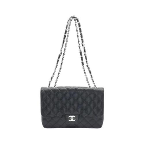 Chanel Vintage Pre-owned Laeder chanel-vskor Black, Dam