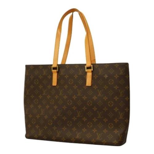 Louis Vuitton Vintage Pre-owned Canvas louis-vuitton-vskor Brown, Dam