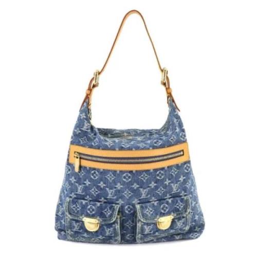 Louis Vuitton Vintage Pre-owned Canvas louis-vuitton-vskor Blue, Dam