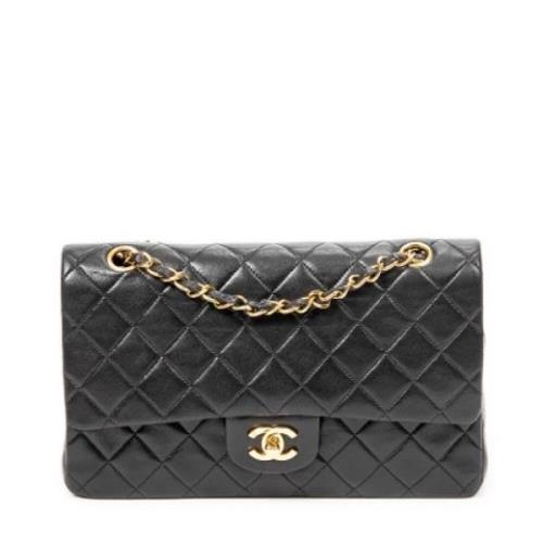 Chanel Vintage Pre-owned Laeder axelremsvskor Black, Dam