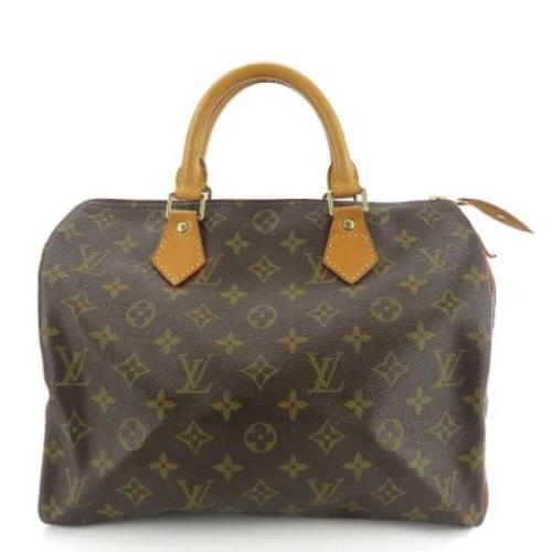 Louis Vuitton Vintage Pre-owned Tyg louis-vuitton-vskor Brown, Dam