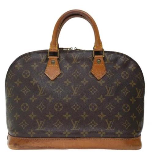 Louis Vuitton Vintage Pre-owned Canvas handvskor Brown, Dam