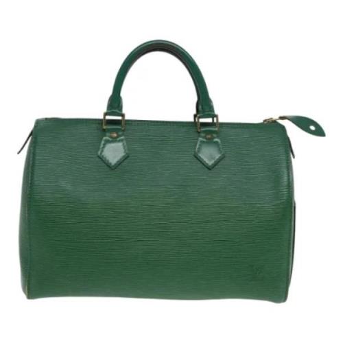 Louis Vuitton Vintage Pre-owned Laeder louis-vuitton-vskor Green, Dam