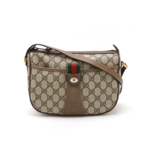 Gucci Vintage Pre-owned Laeder gucci-vskor Beige, Dam