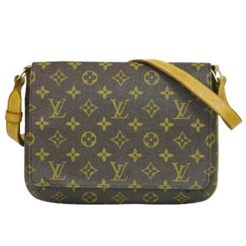 Louis Vuitton Vintage Pre-owned Canvas louis-vuitton-vskor Brown, Dam