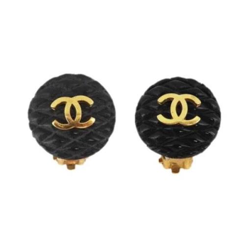 Chanel Vintage Pre-owned Guld chanel-smycken Black, Dam