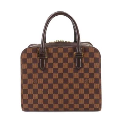 Louis Vuitton Vintage Pre-owned Canvas louis-vuitton-vskor Brown, Dam