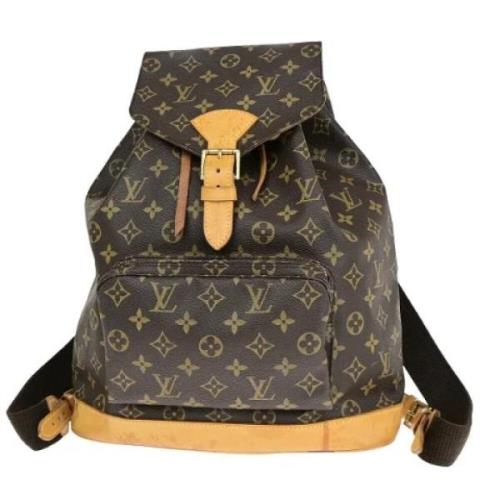 Louis Vuitton Vintage Pre-owned Canvas ryggsckar Brown, Dam