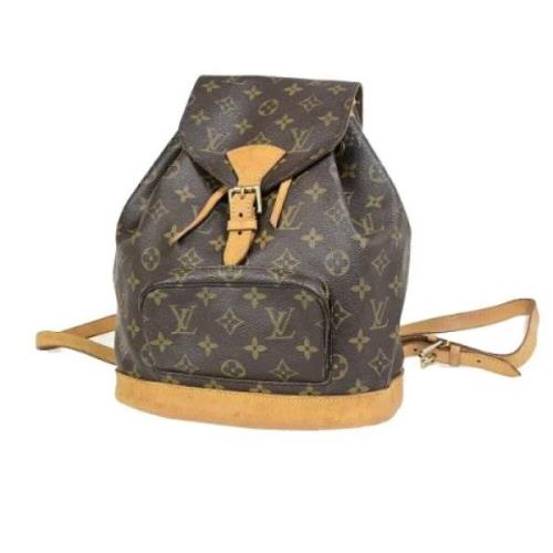 Louis Vuitton Vintage Pre-owned Canvas ryggsckar Brown, Dam