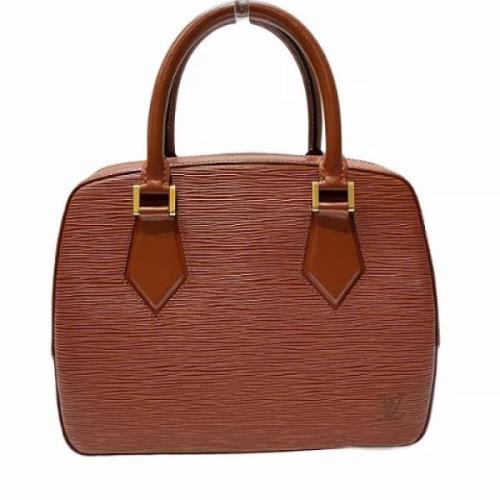 Louis Vuitton Vintage Pre-owned Laeder handvskor Brown, Dam