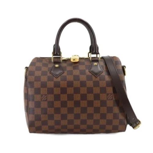 Louis Vuitton Vintage Pre-owned Canvas louis-vuitton-vskor Brown, Dam