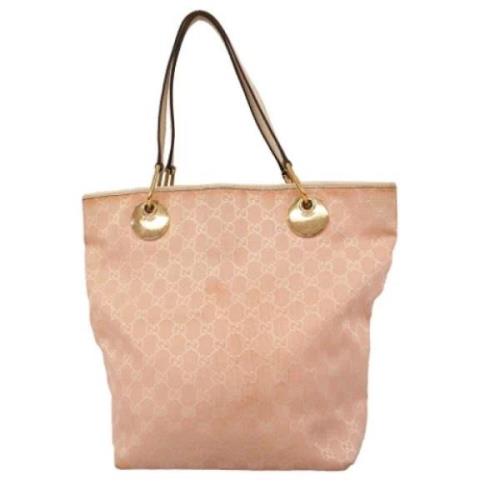 Gucci Vintage Pre-owned Canvas gucci-vskor Pink, Dam