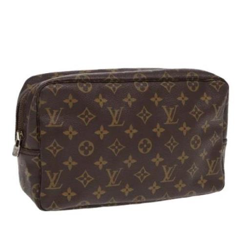 Louis Vuitton Vintage Pre-owned Canvas kuvertvskor Brown, Dam