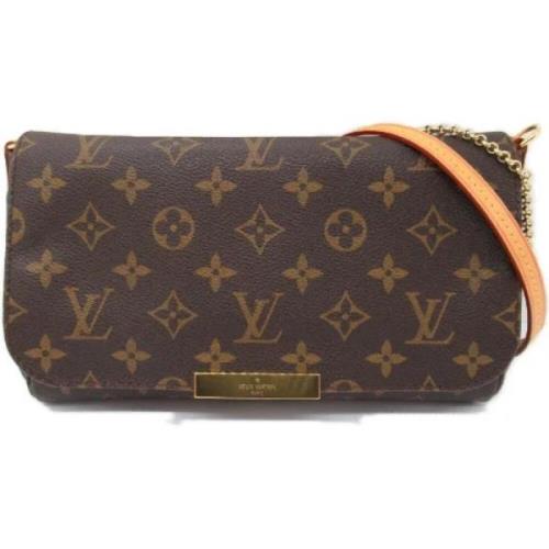 Louis Vuitton Vintage Pre-owned Canvas louis-vuitton-vskor Brown, Dam