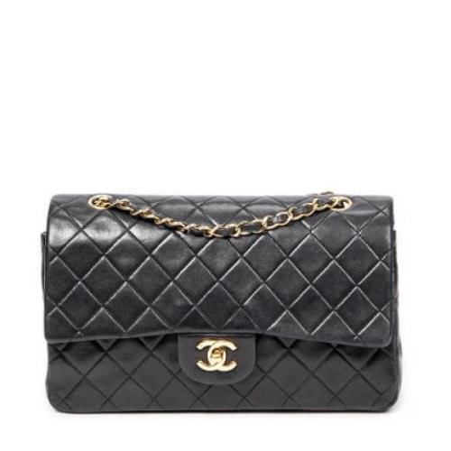 Chanel Vintage Pre-owned Laeder axelremsvskor Black, Dam