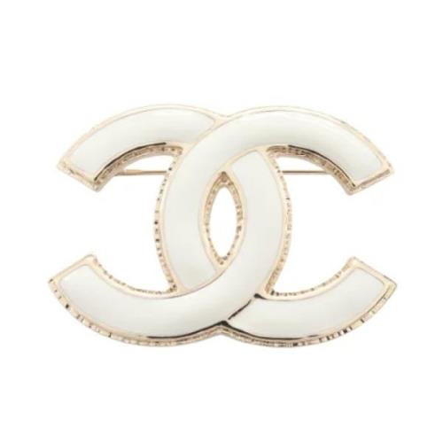 Chanel Vintage Pre-owned Metall chanel-smycken Yellow, Dam