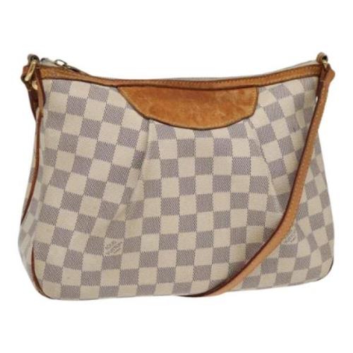 Louis Vuitton Vintage Pre-owned Canvas louis-vuitton-vskor White, Dam