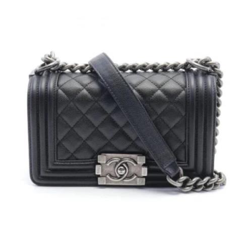 Chanel Vintage Pre-owned Laeder chanel-vskor Black, Dam