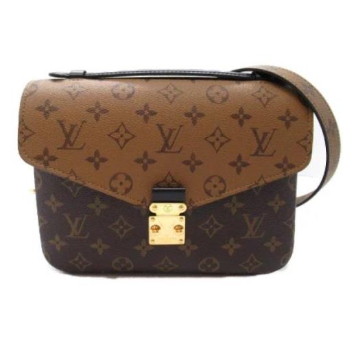 Louis Vuitton Vintage Pre-owned Canvas louis-vuitton-vskor Brown, Dam