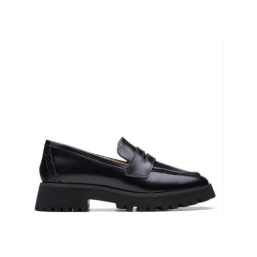 Clarks Stayso Svart Loafer Black, Dam