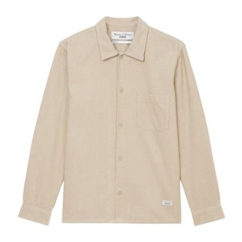 Marc O'Polo Cordskjorta Beige, Herr