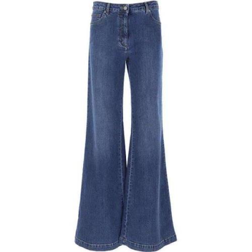 Moschino Klassiska Denim Jeans för vardagsbruk Blue, Dam