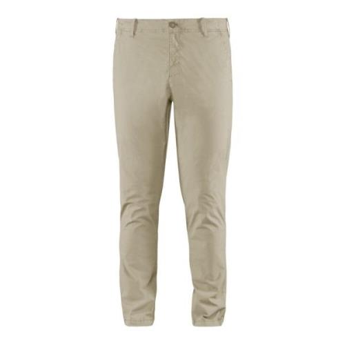 BomBoogie Stretch Poplin Chino Byxor Beige, Herr