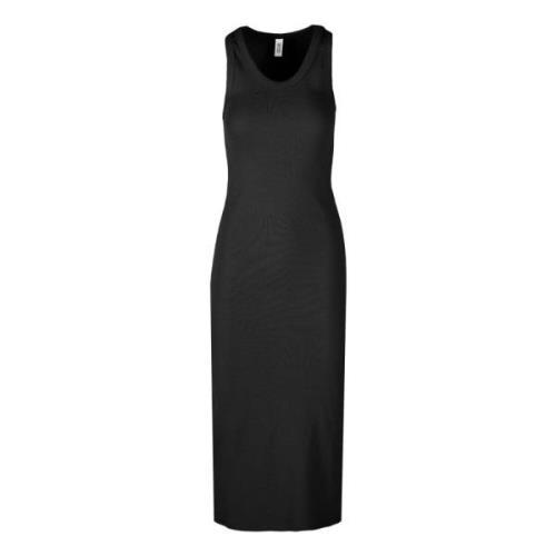 BomBoogie Maxi Dresses Black, Dam