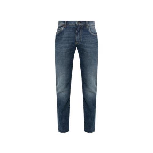 Dolce & Gabbana Jeans med logotyp Blue, Herr